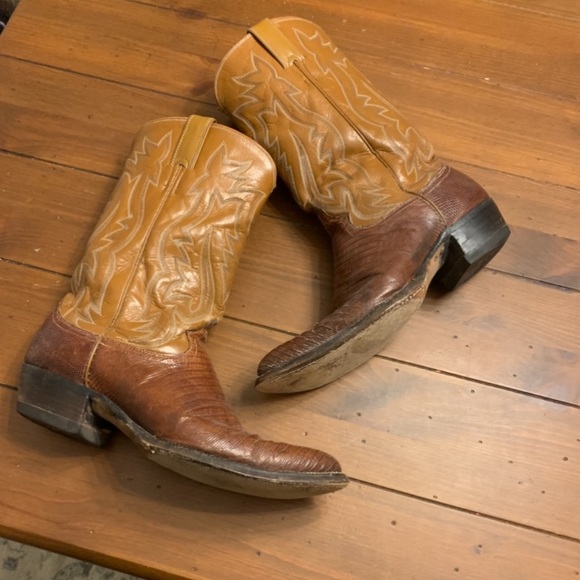 Justin Tegu Lizard Skin Boots 🦎 - Picture 3 of 6